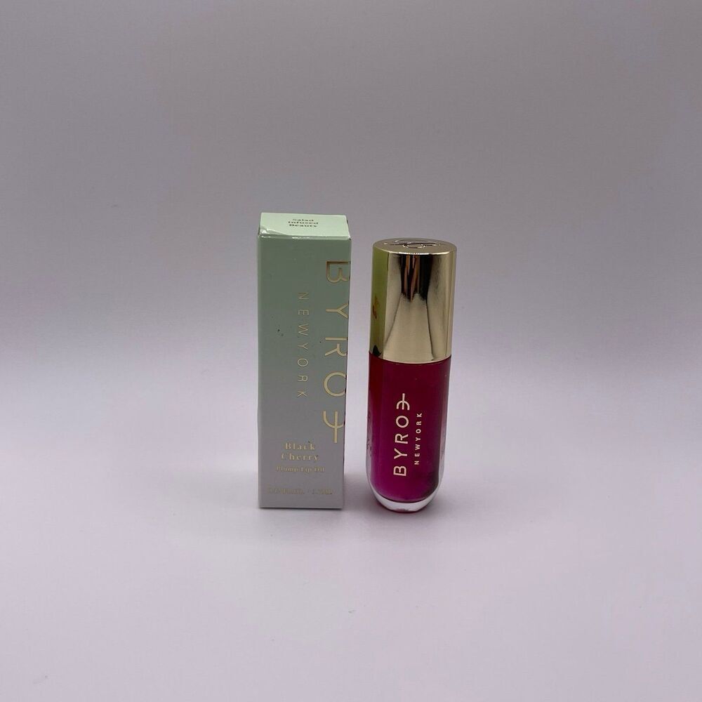 Byroe New York Black Cherry Plump Lip Oil Gloss